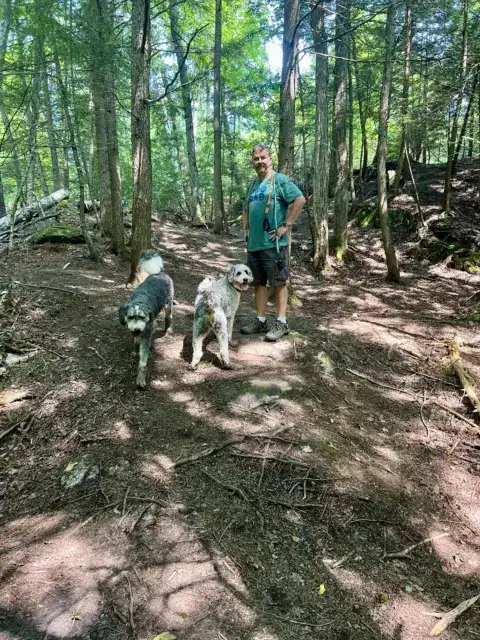 Taking a hike with the whole family