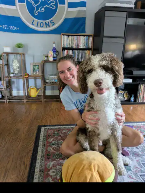 Playing around with mom