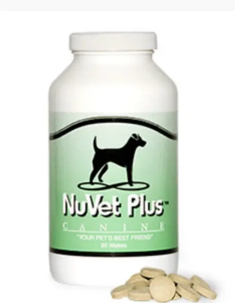 NuVet Supplement we use here at FRD